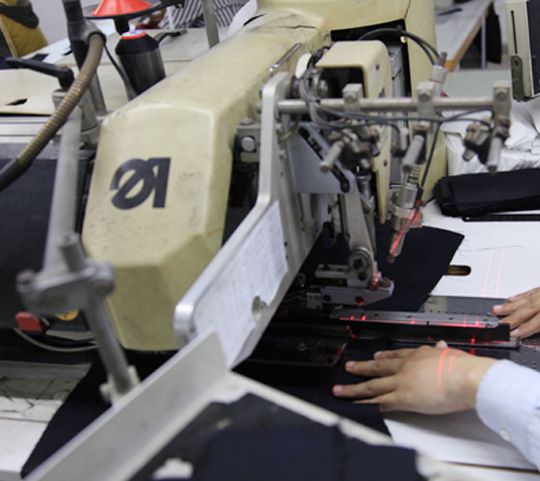 工作服生產設備